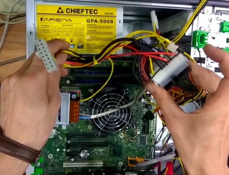 ремонт блока питания пк Проспект Славы метро Спб