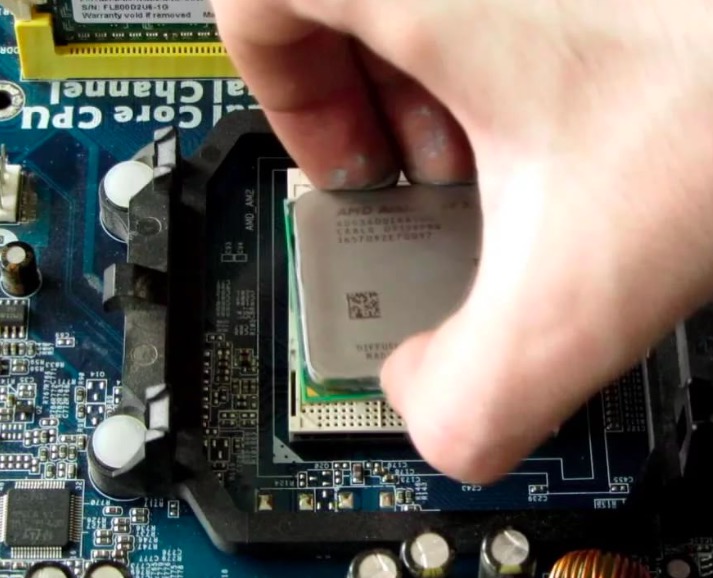 Замена процессора на компьютере Проспект Славы метро Спб